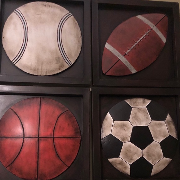 Game Sports Ball Metal Bronze Frame Art
SELLING ON OTHER SITES MAY SELL FAST! - Picture 1 of 5